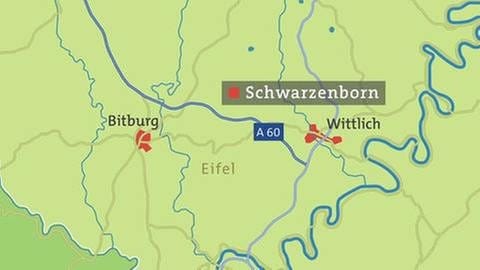 Karte Schwarzenborn (Foto: SWR, SWR -)