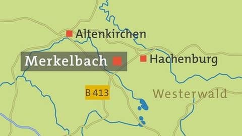 Karte von Merkelbach (Foto: SWR, SWR -)