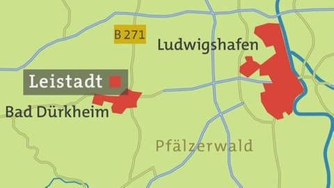 Karte von Leistadt (Foto: SWR, SWR -)