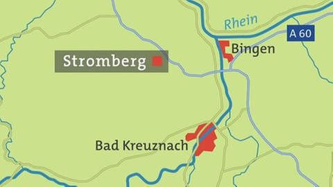 Karte von Stromberg (Foto: SWR, SWR -)