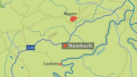 Karte von Hambuch (Foto: SWR, SWR -)