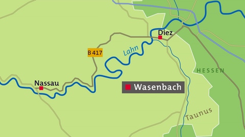 Straßenkarte Wasenbach (Foto: SWR)