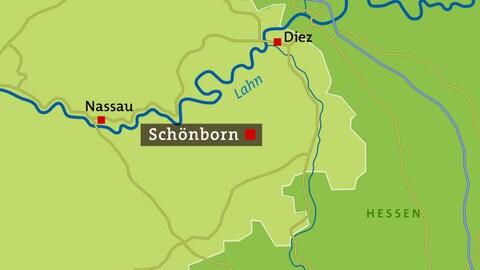 Schönborn, Straßenkarte (Foto: SWR)