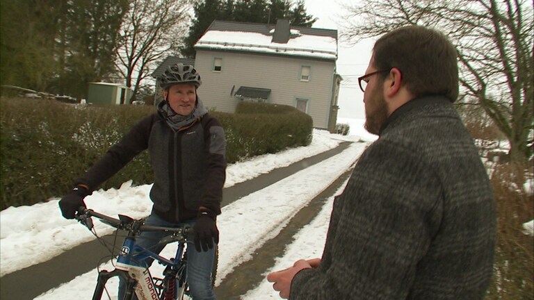 Peer Beyenburg hat Bikeshop und plant Mountainbike Trailpark (Foto: SWR)