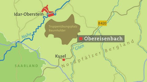 Hierzuland Obereisenbach Karte (Foto: SWR)