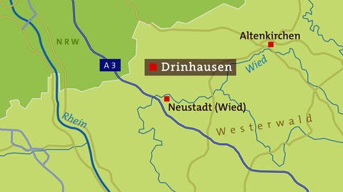 Karte Drinhausen (Foto: SWR)