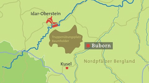 Hierzuland Buborn, Karte (Foto: SWR)
