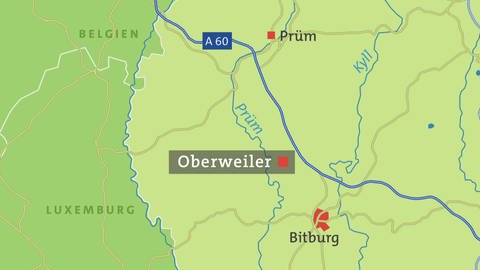Oberweiler - Karte (Foto: SWR)
