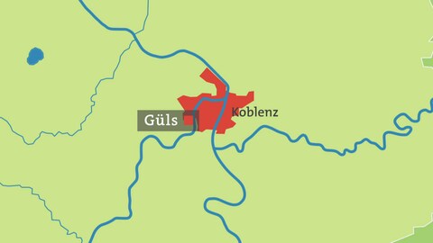 Hierzuland Güls, Karte (Foto: SWR)