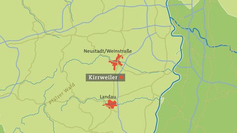 Kirrweiler - Karte (Foto: SWR)