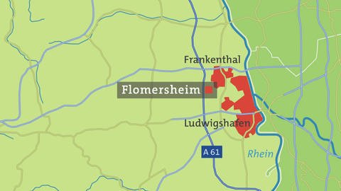 Karte Flomersheim (Foto: SWR)