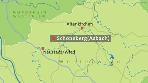 Karte Schöneberg (Asbach) (Foto: SWR)