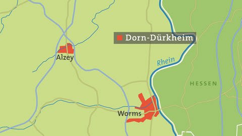 Hierzuland Dorn-Dürkheim Karte (Foto: SWR)