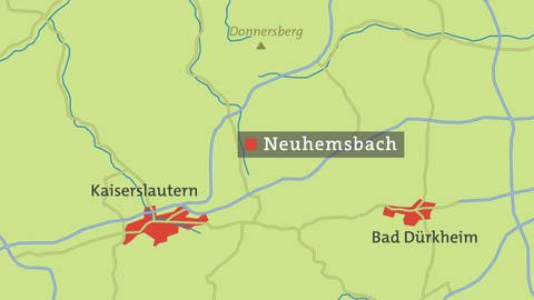 Neuhemsbach - Karte (Foto: SWR)