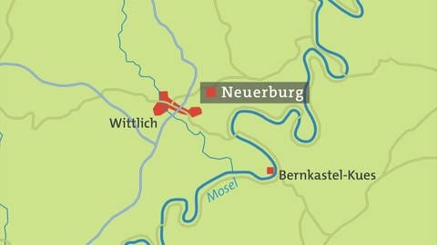Neuerburg - Karte (Foto: SWR)