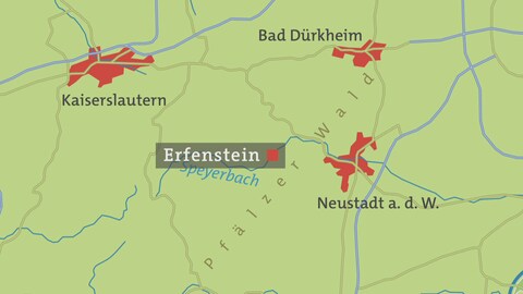 Karte Erfenstein (Foto: SWR)