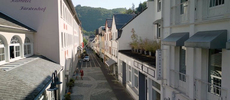 Kurfürstenstraße in Bad Bertrich (Foto: SWR)