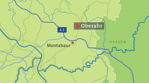 Karte Oberahr (Foto: SWR)