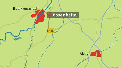 Karte Bosenheim (Foto: SWR)