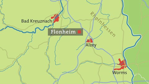 Hierzuland Flonheim Karte (Foto: SWR)