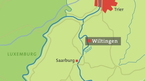 Hierzuland Wiltingen Karte (Foto: SWR)