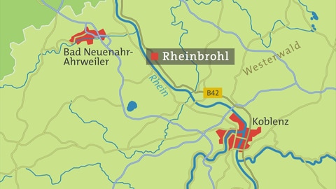 Hierzuland Rheinbrohl Karte (Foto: SWR)