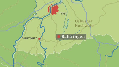 Hierzuland Baldringen Karte (Foto: SWR)