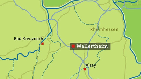 Hierzuland Wallertheim Karte (Foto: SWR)