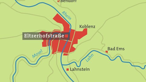Hierzuland Koblenz Karte (Foto: SWR)