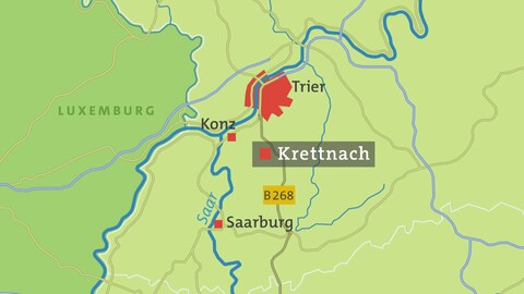Hierzuland Krettnach Karte (Foto: SWR)