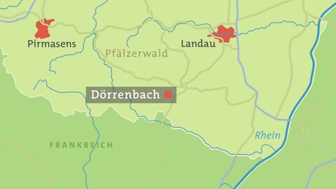 Hierzuland Dörrenbach Karte (Foto: SWR)