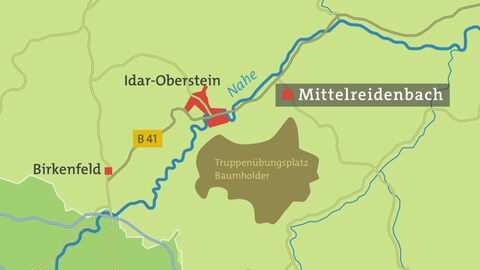 Hierzuland Mittelreidenbach Karte (Foto: SWR)
