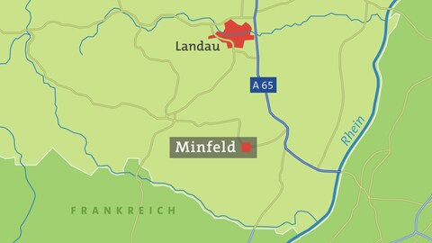 Hierzuland Minfeld Karte (Foto: SWR)
