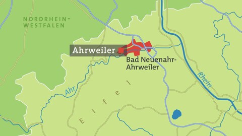 Ahrweiler Karte (Foto: SWR)