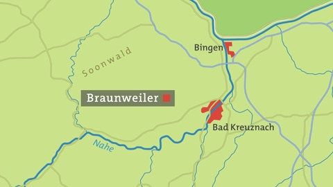 Braunweiler Karte (Foto: SWR)
