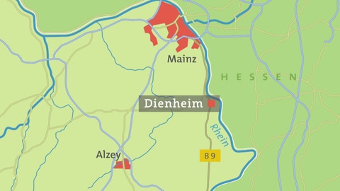 Dienheim Karte (Foto: SWR)