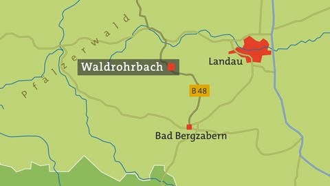 Hierzuland Karte Waldrohrbach (Foto: SWR)
