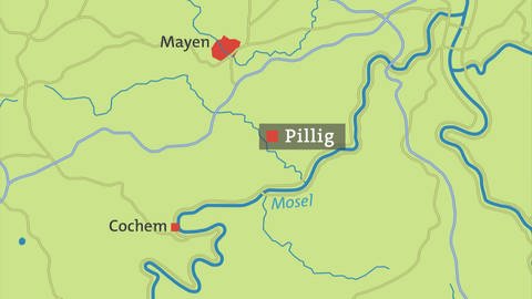 Hierzuland Pillig Karte (Foto: SWR)
