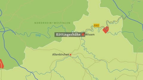 Köttingerhöhe - Karte (Foto: SWR)