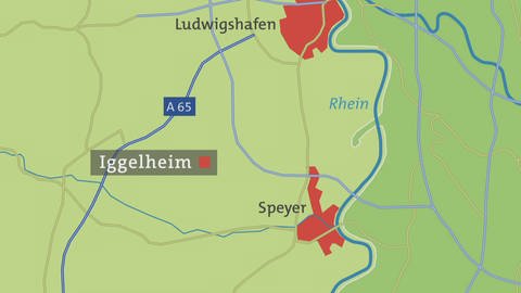 Iggelheim - Karte (Foto: SWR)