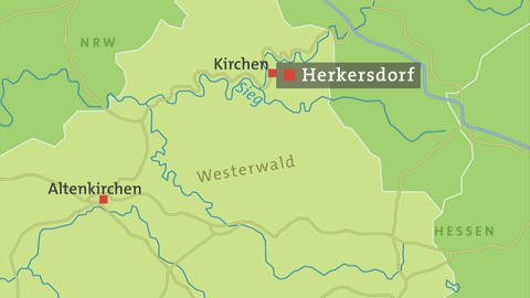 Hierzuland Herkersdorf Karte (Foto: SWR)