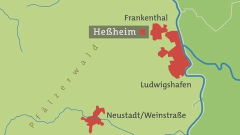 Hierzuland Heßheim, Kartenansicht (Foto: SWR)