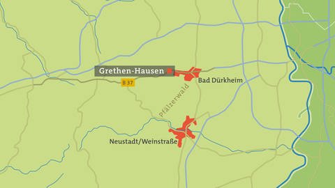 Grethen-Hausen - Karte