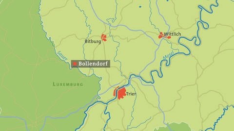Bollendorf - Karte (Foto: SWR)