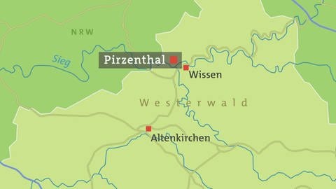 Pirzenthal - Karte (Foto: SWR)