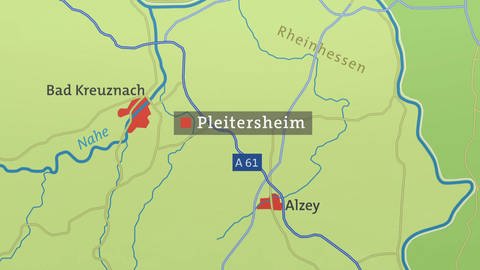 HZL, Pleitersheim, Hauptstraße, Karte (Foto: SWR)