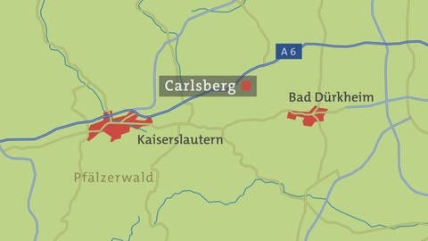 Carlsberg - Karte (Foto: SWR)