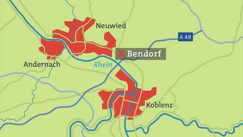 Hierzuland, Bendorf, Concordiastrasse, Karte (Foto: SWR)
