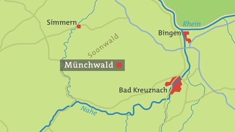 Hierzuland Münchwald, Kartenansicht