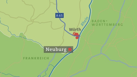 Hierzuland Neuburg Karte (Foto: SWR)